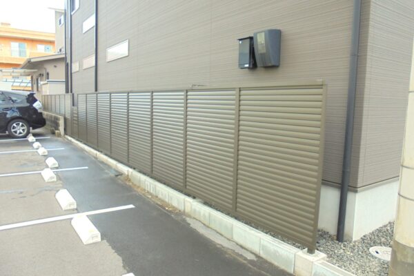 フェンス新設工事