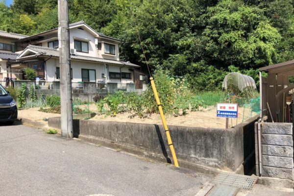府中市栗柄町　売土地　111坪　