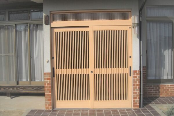 玄関引き戸交換リフォーム