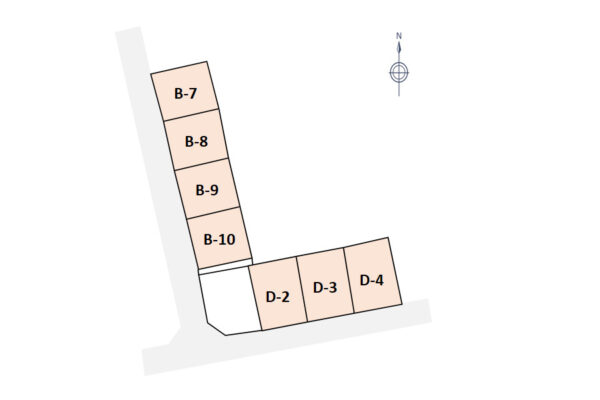 福山市大門町　売土地　約50坪　残り3区画　住宅用地