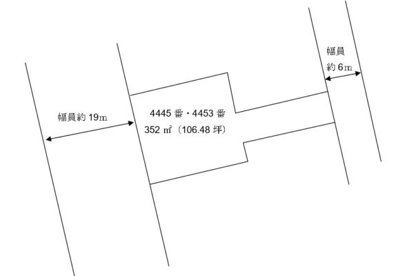 福山市田尻町　106坪　売土地　事業用地