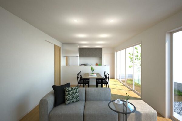 福山市大門町　3LDK　木造2階建て　新築住宅