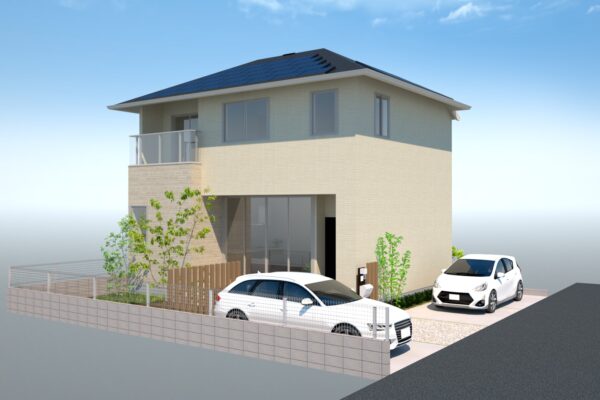 福山市多治米町　木造2階建　3LDK　新築住宅