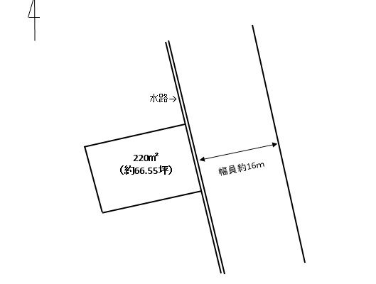 福山市田尻町　売土地　約66坪　住宅用地